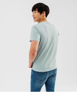 Tee-shirt à manches courtes et col rond homme[MISSING]